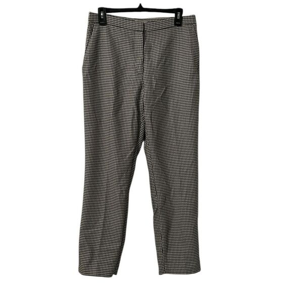 H&M Black and White Ankle Length Dress Pants(Size 6) - Picture 4 of 7